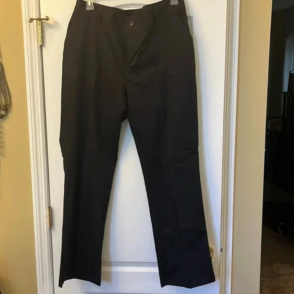 BCI Clothing Woman, Size 16 W tuxedo striped trousers, NWOT